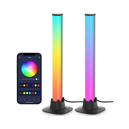 Smart Bluetooth Controlled RGB LED Light Bars with Music Sync