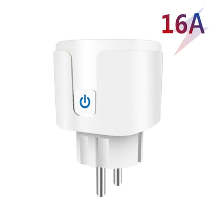 Smart Socket EU 16A/20A AC100-240V Wifi Smart Plug Power Alexa Google Home Voice Control, For Tuya Smart Life APP