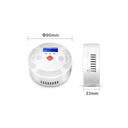 EcoGuard Smart CO Alarm – Wi-Fi + App Alerts