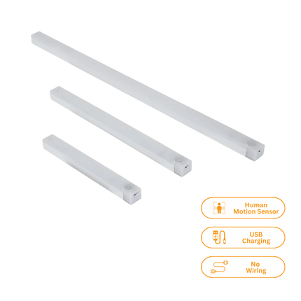 Smart LED Motion Sensor Light – USB-C Rechargeable (Warm)