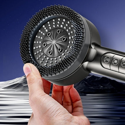 Filtered Handheld Shower – High Pressure 4-in-1 Spray (White)