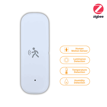 Smart ZigBee Motion Sensor – 4-in-1 Multi-Sensor