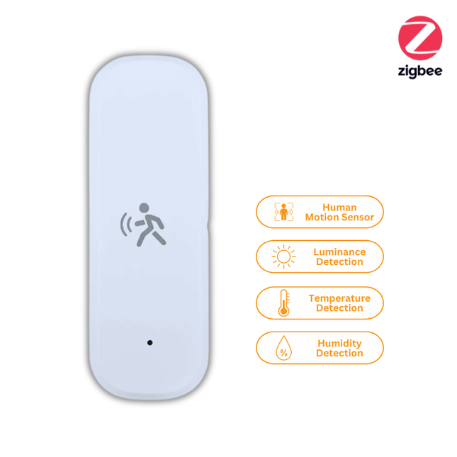 Smart ZigBee Motion Sensor – 4-in-1 Multi-Sensor