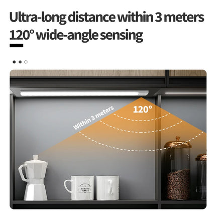 Motion Sensor Night Light – USB Rechargeable (Silver)