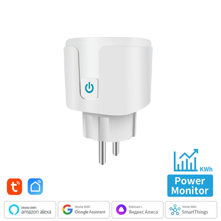 Tuya Smart Plug – Wi-Fi - EU with Power Monitor